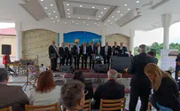צילום: ציפי אקרמן מקהלת החזנים ריגשה באזרבייג'ן