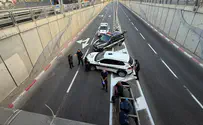 צילום: דוברות המשטרה מנהרת לה גוארדיה נסגרה עקב מציאת גופה