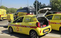 צילום: דוברות מד"א ילדה נהרגה בתאונת דרכים בראש העין