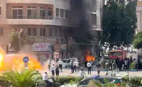 צילום: REUTERS מטענים התפוצצו אחרי שמקרון עזב את המלון