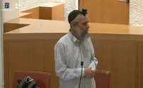 From broadcast Tefillin-wearing petitioner draws attention during court hearing