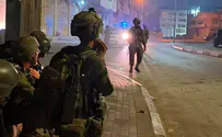 צילום: דובר צה"ל מבצע נרחב בעקבות הירי לעבר קריית ארבע