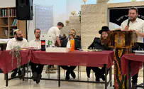 12th-grade student at Shvut Yisrael completes the Shas