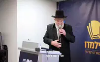 צילום: מענדי קורנט, אריה שם טוב Совет главного ашкеназского раввина Израиля раву Зарбиву