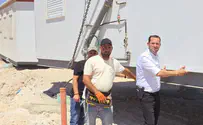 שכונת קרוואנים ראשונה ביישוב גנים