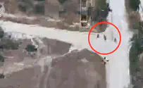 צילום: דובר צה"ל IDF strikes three Hezbollah terrorists in security zone