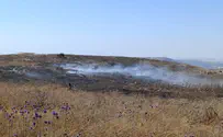 TPS Terrorist filmed setting four fires in Binyamin and escaping to Sinjil