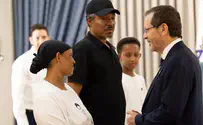 צילום: אלכס קולומויסקי מפגש טעון של הנשיא הרצוג עם משפחת זלקה