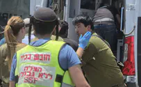 צילום: נדב גולדשטיין, TPS Man severely wounded in stabbing attack in Samaria