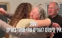 Screenshot Former hostages discover they are going to be grandparents