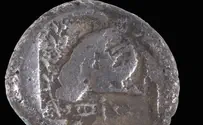 Shai Halevi, Israel Antiquities Authority. Rare coin discovered on Ashdod Beach