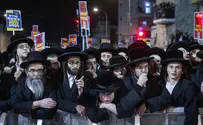 במהלך הצעדה בירושלים: חיילים חרדים הותקפו, חפצים הושלכו לעבר שוטרים