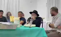 הרב דב ליאור בירך וקרא להרחבת ההתיישבות
