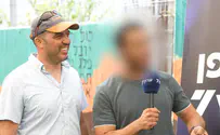 צילום: ערוץ 7 "אותה שליחות, אותה אמונה": אב ובנו נפגשו בבקו"ם רגע לפני הגיוס לקרבי