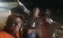 צילום: משטרת ישראל שעות של דאגה: אם ושמונה ילדים אותרו בשלום