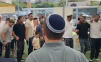 צילום: ריקודי שמחה בגיוס לגבעתי צפו: ריקודי שמחה של תלמידי ישיבת טפחות ביום הגיוס לגבעתי