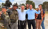 צילום: רועי חדי היסטוריה: הקרוואנים הראשונים הגיעו הבוקר לכדים שנעקר בגירוש