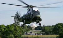 Trump's helicopter came close to passenger plane