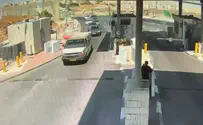 דוברות המשטרה Попытка прорыва через КПП «Хизма»