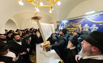 צילום: חיים טוויטו הוכנס ספר התורה התשיעי של ילדי ישראל