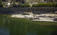 צילום: Wisam Hashlamoun/Flash90 נעצר הפיילוט לכניסת ישראלים לבריכות שלמה