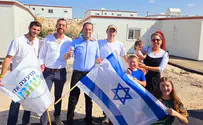 מועצה אזורית שומרון Поселение Ганим восстановлено, семьи заселяются в дома