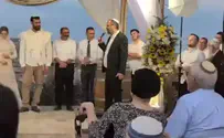 כך הנציח החתן את חברו הלל יניב
