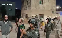 Courtesy Border Police blocked the road, residents entered on foot
