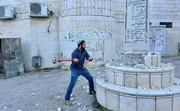 צילום: דוברות MK Sukkot demolishes terrorist monuments