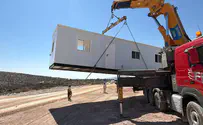 דוברות מועצת שומרון Первые караваны прибыли в новое поселение Ноа