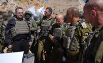 Ariel Hermoni/MoD Katz’s message to Syrian Pres. from Mt. Hermon summit