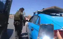 Police Spokesperson Footage of rescue of Israeli who accidentally entered Ramallah