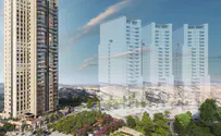 צילום: הדמייה -3dvision 750 דירות: המהפכה של מעלה אדומים