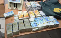 Police Spokesperson NIS 1.4 million in suspected terror money found hidden in vehicle