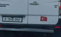 Zvi Yehezkeli A Turkish flag on Route 60? Zvi Yehezkeli sees a ‘big message’