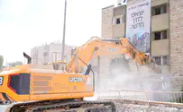 צילום: פטריק טובול הריסת ענק בנווה יעקב