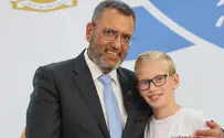 צילום: ארנון בוסאני המפגש המרגש של ראש העיר עם התלמידים