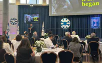 צילום: דוברות ישראל גנץ יוצא למאבק על האמת של יו"ש
