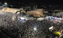 Western Wall Heritage Foundation More than 50,000 attend Selichot prayer service at Western Wall