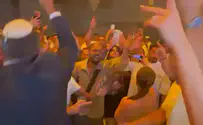 Courtesy Ben Gvir comes to celebrate with couple