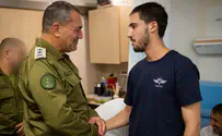 IDF spokesperson IDF chief visits wounded troops ahead of Rosh Hashanah