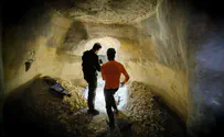 Underground tunnel located near Givat Ze'ev
