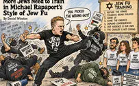 AI generated by Daniel Winston More Jews need to train in Michael Rapaport’s style of Jew Fu