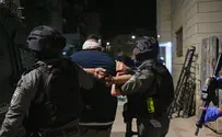 Police spokesperson Helmet camera footage: Senior terror operative arrested
