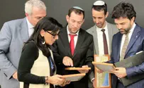 צילום: דוברות מועצת שומרון Антиизраильская позиция - это антисемитизм