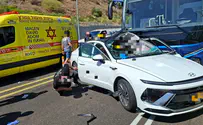 צילום: דוברות מד"א הרוג וארבעה פצועים בתאונה בנתיבי איילון
