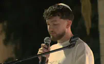 From the broadcast Bar Kupershtein leads Selichot at Hostages Square