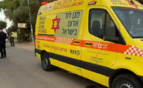 צילום: דוברות מד"א קשישה נהרגה בתאונה סמוך לברור חיל