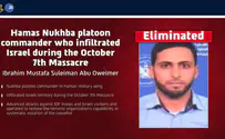 IDF eliminates Hamas Nukhba commander from October 7 massacre