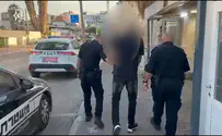 צילום: דוברות המשטרה תיעוד: רוכב אופנוע דרס שוטר בלוד ונמלט